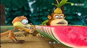 松鼠吃瓜好笑视频